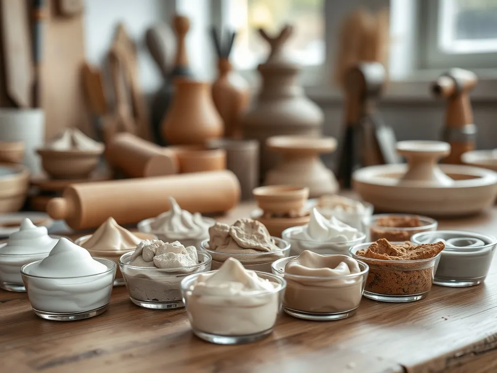 Wybór Odpowiedniej Gliny do Projektu Ceramicznego